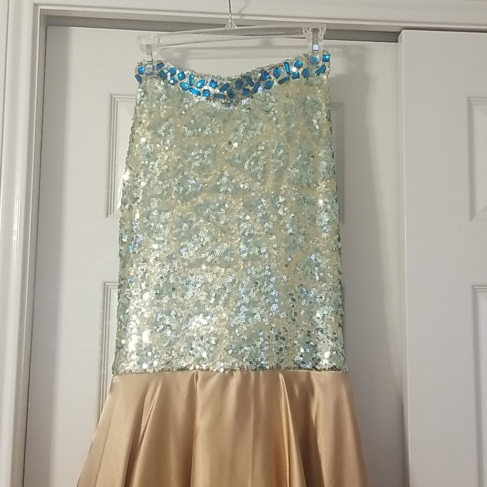 Custom Pageant Gown - Picture 6 of 10